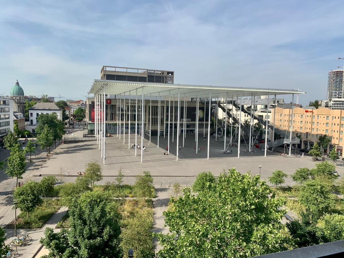 Theatersquare Apt Terrace Cityview Antwerpen Bagian luar foto